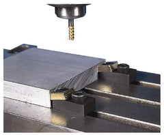 Mitee-Bite 1.94" OAL, 3/4" T slot, 17,792.89 N Holding Force, Steel, T Slot Toe Clamp 0.62" Body Height, 1" Jaw Wide x 0.38" Jaw Height, 1" Overall Height, 1.12" Wide - Exact Tool & Supply