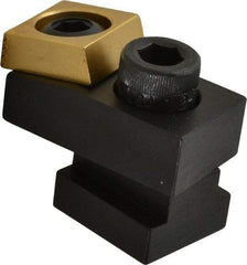 Mitee-Bite 1.94" OAL, 11/16" T slot, 17,792.89 N Holding Force, Steel, T Slot Toe Clamp 0.62" Body Height, 1" Jaw Wide x 0.38" Jaw Height, 1" Overall Height, 1.12" Wide - Exact Tool & Supply
