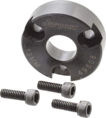 Jergens - Ball Lock System Compatible, Bolt-In Recessed Modular Fixturing Receiver Bushing - 13mm ID x 1-3/8" OD, 15/32" Overall Height - Exact Tool & Supply