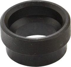 Jergens - Ball Lock System Compatible, Reverse Mount Modular Fixturing Receiver Bushing - 20mm ID x 1.095" OD, 0.673" Overall Height - Exact Tool & Supply