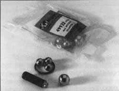 Jergens - 4 Piece Ball Lock Compatible Repair Kit - 1/2" Plate Thickness Compatibility, 16mm Shank Diam Compatibility - Exact Tool & Supply