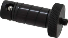 Jergens - 13mm Diam Ball Lock Modular Fixturing Shank - 1.33" Shank Length, 7/8" Head Diam, Compatible with 3/4" Thick Plate, 750 Lb Max Holding Force, 3/32 Key Size, Steel - Exact Tool & Supply