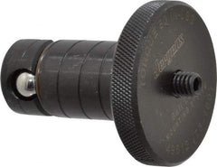 Jergens - 25mm Diam Ball Lock Modular Fixturing Shank - 1.95" Shank Length, 2" Head Diam, Compatible with 1" Thick Plate, 7,000 Lb Max Holding Force, 5/32 Key Size, Steel - Exact Tool & Supply