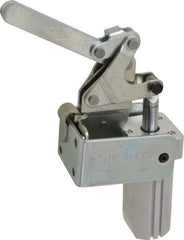 De-Sta-Co - 700 Lb Inner Hold Capacity, Vert Mount, Air Power Hold-Down Toggle Clamp - 1/8 NPT Port, 145 Max psi, 88° Bar Opening, 99.31mm Height Under Bar - Exact Tool & Supply