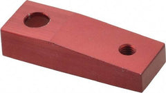 De-Sta-Co - 1/4 to 0.62" High, 10-32 Port, Aluminum, Single, Swing Clamp Arm - 1.74" OAL to 0.6181" Overall Width - Exact Tool & Supply