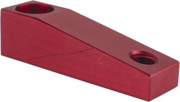 De-Sta-Co - 0.38 to 3/4" High, 3/8-16 Port, Aluminum, Single, Swing Clamp Arm - 2-3/4" OAL to 3/4" Overall Width - Exact Tool & Supply