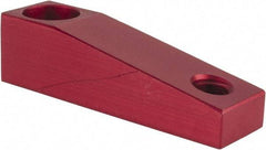 De-Sta-Co - 0.38 to 3/4" High, 3/8-16 Port, Aluminum, Single, Swing Clamp Arm - 2-3/4" OAL to 3/4" Overall Width - Exact Tool & Supply