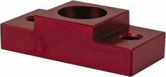 De-Sta-Co - 1/4 to 0.39" High, 10-32 Port, Aluminum, Blank, Swing Clamp Arm - 1.3701" OAL to 0.62" Overall Width - Exact Tool & Supply