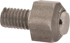 De-Sta-Co - M6 Thread, Swivel Thrust Pad - 7° Pivot Angle, For Use with Variable Stroke Straight-Line Action - Exact Tool & Supply