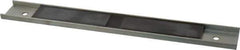 Eclipse - 15 Max Pull Force Lb, 12" Long x 1-1/2" Wide x 11/32" Thick, Rectangular Channel, Ceramic Fixture Magnet - 212°F Max Operating Temp, 0.01" Mounting Hole Diam, Stainless Steel Housing - Exact Tool & Supply