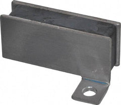 Mag-Mate - 17.5 Max Pull Force Lb, 2" Long x 1-5/8" Wide x 1" Thick, Sandwiched, Ceramic Fixture Magnet - 300°F Max Operating Temp, 1-1/2mm Mounting Hole Diam, 10-24 M5 Mounting Hole, Steel Housing - Exact Tool & Supply
