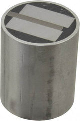 Mag-Mate - 3/8-16 Thread, 2" Diam, 2-7/16" High, 172 Lb Average Pull Force, Neodymium Rare Earth Pot Magnet - 5/16" Tapped Hole Depth, Aluminum Insulated - Exact Tool & Supply