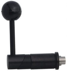 TE-CO - Tapered Cam Action Indexing Plunger - 1.1265" Body Diam, 1-1/2" Body Length, 3-1/2" Handle Length, 3/8" Plunger Projection - Exact Tool & Supply