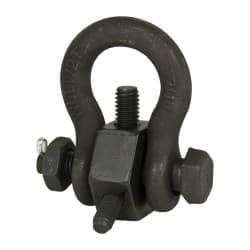 American Drill Bushing - 1/4-20 Thread Size Universal Lift Ring - 1/2 Inch Thread Length, 3-1/16 Inch Ring Height - Exact Tool & Supply