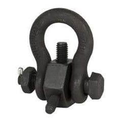 American Drill Bushing - 1/4-20 Thread Size Universal Lift Ring - 1/2 Inch Thread Length, 3-1/16 Inch Ring Height - Exact Tool & Supply