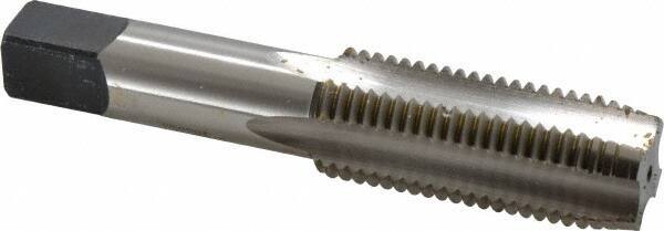Heli-Coil - 7/8-9 UNC, H3, 4 Flute, Plug Chamfer, Bright Finish, High Speed Steel Hand STI Tap - 5-1/8" OAL, 2-1/2" Thread Length, 13/16" Square Length, 0.6" Square Size, 3B Class of Fit - Exact Tool & Supply