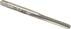Heli-Coil - #6-32 UNC, H2, 3 Flute, Bottoming Chamfer, Bright Finish, High Speed Steel Hand STI Tap - 2-3/8" OAL, 7/8" Thread Length, 1/4" Square Length, 0.152" Square Size, 3B Class of Fit - Exact Tool & Supply