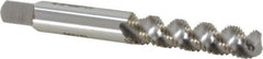 Heli-Coil - 1/4-28 UNF, 3 Flute, Bottoming Chamfer, Bright Finish, High Speed Steel Spiral Flute STI Tap - Right Hand Flute, 2-23/32" OAL, 0.318" Shank Diam, 1-1/8" Thread Length, 3B Class of Fit - Exact Tool & Supply