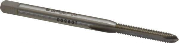 Heli-Coil - #2-56 UNC, H1, 2 Flutes, Plug Chamfer, Bright Finish, High Speed Steel Spiral Point STI Tap - 1-7/8" OAL, 0.141" Shank Diam, 9/16" Thread Length, 3/16" Square Length, 0.11" Square Size, 3B Class of Fit - Exact Tool & Supply