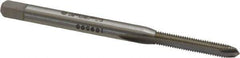 Heli-Coil - #2-56 UNC, H1, 2 Flutes, Plug Chamfer, Bright Finish, High Speed Steel Spiral Point STI Tap - 1-7/8" OAL, 0.141" Shank Diam, 9/16" Thread Length, 3/16" Square Length, 0.11" Square Size, 3B Class of Fit - Exact Tool & Supply