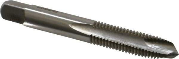 Heli-Coil - 5/16-18 UNC, H3, 3 Flutes, Plug Chamfer, Bright Finish, High Speed Steel Spiral Point STI Tap - 2-15/16" OAL, 0.381" Shank Diam, 1-1/4" Thread Length, 7/16" Square Length, 0.286" Square Size, 3B Class of Fit - Exact Tool & Supply