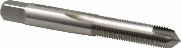 Heli-Coil - 5/16-24 UNF, H2, 3 Flutes, Plug Chamfer, Bright Finish, High Speed Steel Spiral Point STI Tap - 2-15/16" OAL, 0.381" Shank Diam, 1-1/4" Thread Length, 7/16" Square Length, 0.286" Square Size, 3B Class of Fit - Exact Tool & Supply