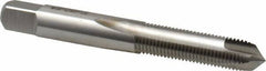 Heli-Coil - 5/16-24 UNF, H2, 3 Flutes, Plug Chamfer, Bright Finish, High Speed Steel Spiral Point STI Tap - 2-15/16" OAL, 0.381" Shank Diam, 1-1/4" Thread Length, 7/16" Square Length, 0.286" Square Size, 3B Class of Fit - Exact Tool & Supply