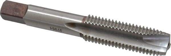 Heli-Coil - 1/2-13 UNC, H3, 3 Flutes, Plug Chamfer, Bright Finish, High Speed Steel Spiral Point STI Tap - 3-13/16" OAL, 0.48" Shank Diam, 1-13/16" Thread Length, 9/16" Square Length, 0.36" Square Size, 3B Class of Fit - Exact Tool & Supply