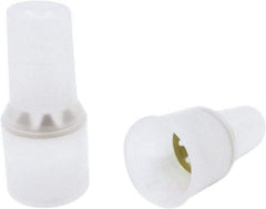 Ideal - 18 to 10 AWG Compatible, Nylon Insulation, Splice Cap Butt Splice Terminal - Opaque - Exact Tool & Supply