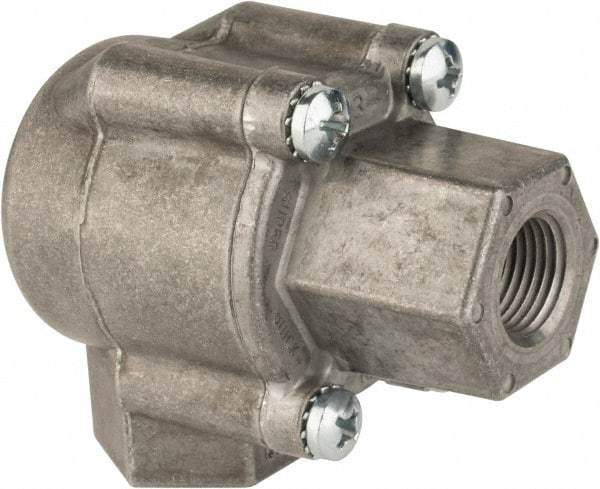 ARO/Ingersoll-Rand - Quick-Exhaust Valves Inlet Port Size: 1/4 Exhaust Port Size: 3/8 - Exact Tool & Supply