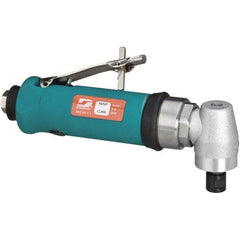 Dynabrade - 12,000 RPM, Pneumatic Angle & Disc Grinder - 38 CFM, Rear Exhaust - Exact Tool & Supply