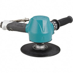 Dynabrade - 7" Max Disc, 6,000 RPM, Pneumatic Handheld Disc Sander - 80 CFM, 1/2" Inlet, 2 hp, 90 psi - Exact Tool & Supply