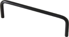 Electro Hardware - 4-40 Internal Thread, 5/32" Handle Diam, Black Anodized Aluminum Drawer Pull - 3" Center to Center - Exact Tool & Supply