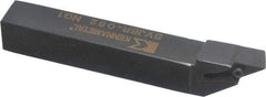 Kennametal - SVJB, Right Hand Cut, 3° Lead Angle, 1/2" Shank Height x 1/2" Shank Width, Neutral Rake Indexable Turning Toolholder - 3-1/2" OAL, VB..22. Insert Compatibility, Series Screw-On - Exact Tool & Supply