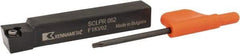 Kennametal - SCLP, Right Hand Cut, 5° Lead Angle, 3/8" Shank Height x 3/8" Shank Width, Positive Rake Indexable Turning Toolholder - 2-1/2" OAL, CP..21.5. Insert Compatibility, Series Screw-On - Exact Tool & Supply
