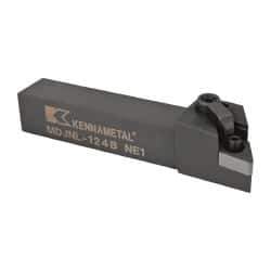 Kennametal - MDJN, Left Hand Cut, 3° Lead Angle, 3/4" Shank Height x 3/4" Shank Width, Negative Rake Indexable Turning Toolholder - 4-1/2" OAL, DN..43. Insert Compatibility, Series Kenloc - Exact Tool & Supply