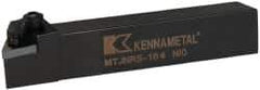 Kennametal - MTJN, Right Hand Cut, 3° Lead Angle, 1" Shank Height x 1" Shank Width, Negative Rake Indexable Turning Toolholder - 6" OAL, TN..43. Insert Compatibility, Series Kenloc - Exact Tool & Supply