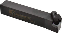 Kennametal - DCLN, Left Hand Cut, 5° Lead Angle, 1" Shank Height x 1" Shank Width, Negative Rake Indexable Turning Toolholder - 6" OAL, CN..54. Insert Compatibility, Series Kenclamp - Exact Tool & Supply