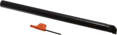 Kennametal - 19.56mm Min Bore Diam, 254mm OAL, 5/8" Shank Diam, A-SCLP Indexable Boring Bar - CP.. Insert, Screw Holding Method - Exact Tool & Supply