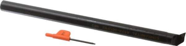 Kennametal - 21.59mm Min Bore Diam, 10" OAL, 5/8" Shank Diam, A-SDUP Indexable Boring Bar - DP.. Insert, Screw Holding Method - Exact Tool & Supply