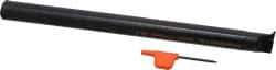 Kennametal - 24.89mm Min Bore Diam, 10" OAL, 3/4" Shank Diam, A-SVSP Indexable Boring Bar - VB.. Insert, Screw Holding Method - Exact Tool & Supply