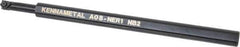 Kennametal - 11.18mm Min Bore Diam, 8" OAL, 1/2" Shank Diam, A-NE Indexable Boring Bar - 1" Max Bore Depth, N. Insert, Clamp Holding Method - Exact Tool & Supply