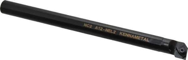 Kennametal - 28.58mm Min Bore Diam, 10" OAL, 3/4" Shank Diam, A-NE Indexable Boring Bar - N. Insert, Clamp Holding Method - Exact Tool & Supply