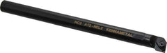 Kennametal - 28.58mm Min Bore Diam, 10" OAL, 3/4" Shank Diam, A-NE Indexable Boring Bar - N. Insert, Clamp Holding Method - Exact Tool & Supply