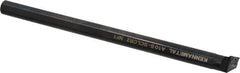 Kennametal - 19.56mm Min Bore Diam, 10" OAL, 5/8" Shank Diam, A-SCLC Indexable Boring Bar - CC.. Insert, Screw Holding Method - Exact Tool & Supply