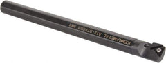 Kennametal - 23.62mm Min Bore Diam, 254mm OAL, 3/4" Shank Diam, A-STFC Indexable Boring Bar - TC.. Insert, Screw Holding Method - Exact Tool & Supply