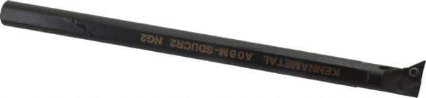 Kennametal - 15.24mm Min Bore Diam, 152.4mm OAL, 3/8" Shank Diam, A-SDUC Indexable Boring Bar - DC.. Insert, Screw Holding Method - Exact Tool & Supply
