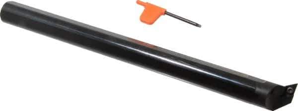Kennametal - 33.02mm Min Bore Diam, 12" OAL, 1" Shank Diam, A-SDUC Indexable Boring Bar - DC.. Insert, Screw Holding Method - Exact Tool & Supply