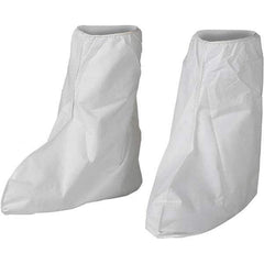 KleenGuard - Size Universal, Microporous Film Laminate & Vinyl, PVC Boot Cover - White - Exact Tool & Supply