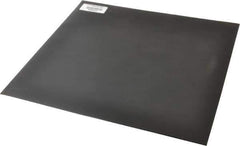 Made in USA - 12" Long, 12" Wide, 1/16" Thick, Neoprene Rubber Foam Sheet - 50 to 60 Durometer, Black, -40 to 225°F, 2,500 psi Tensile Strength, Plain Backing, Stock Length - Exact Tool & Supply